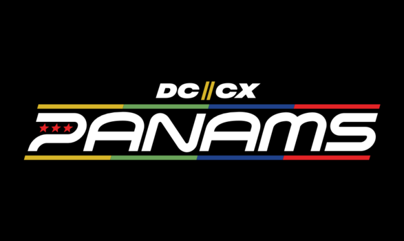 Pan American Cyclo-cross Championships official cyclocross race logo — CC in Washington, D.C., Nov 7